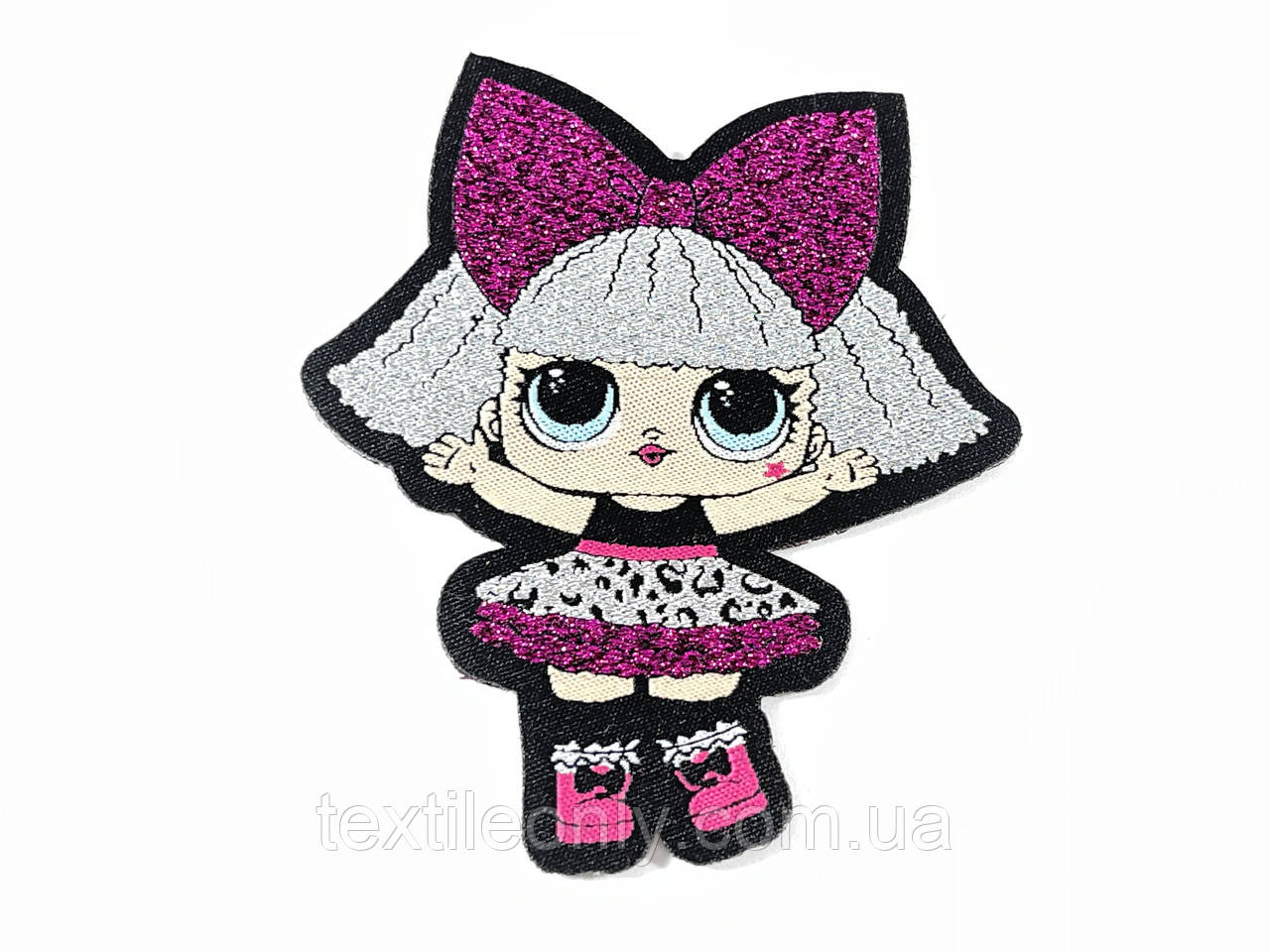 Нашивка Лялька ЛОЛ Diva/Діва 70х85 мм