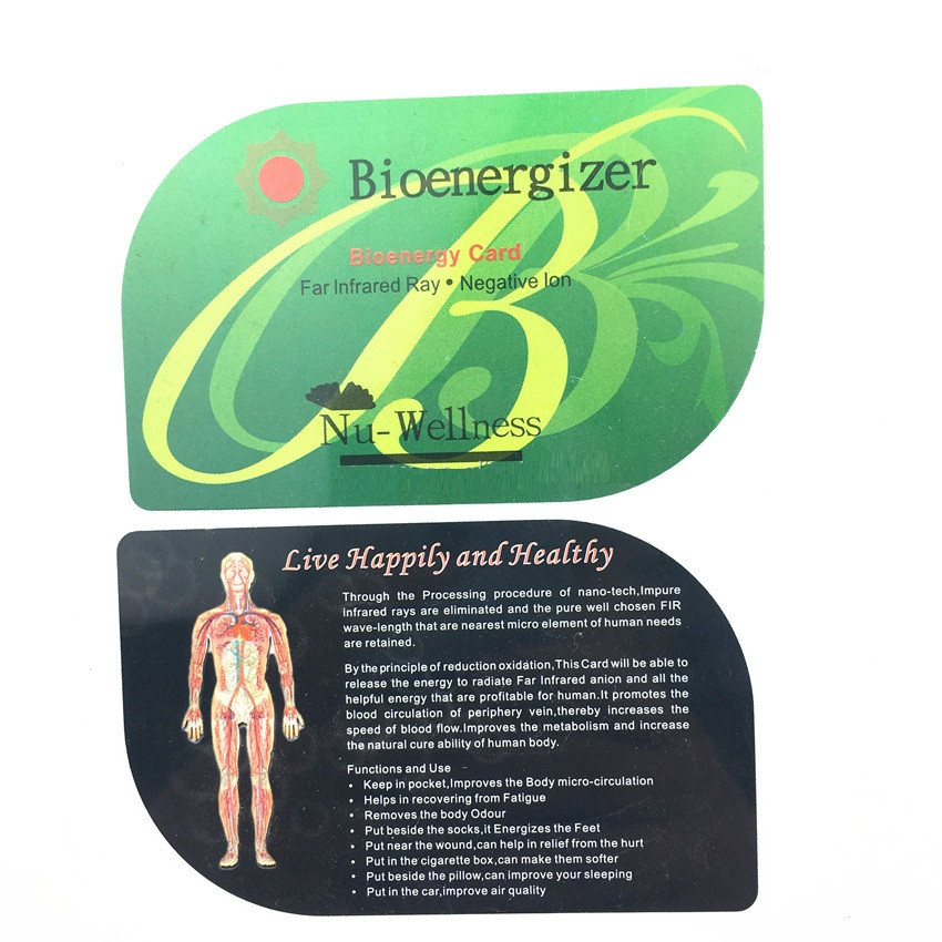 Енергетична карта Nano Bio card для підтримання вашого здоров'я, фото 1