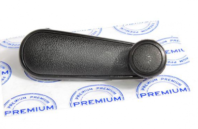 Ручка склопідіймача механічна чорна PREMIUM Чері Амулет Chery Amulet A11-6104310