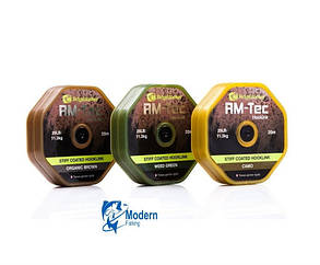 Повідцевий матеріал RIDGEMONKEY RM-TEC STIFF COATED HOOKLINK Weed Green25LB20m