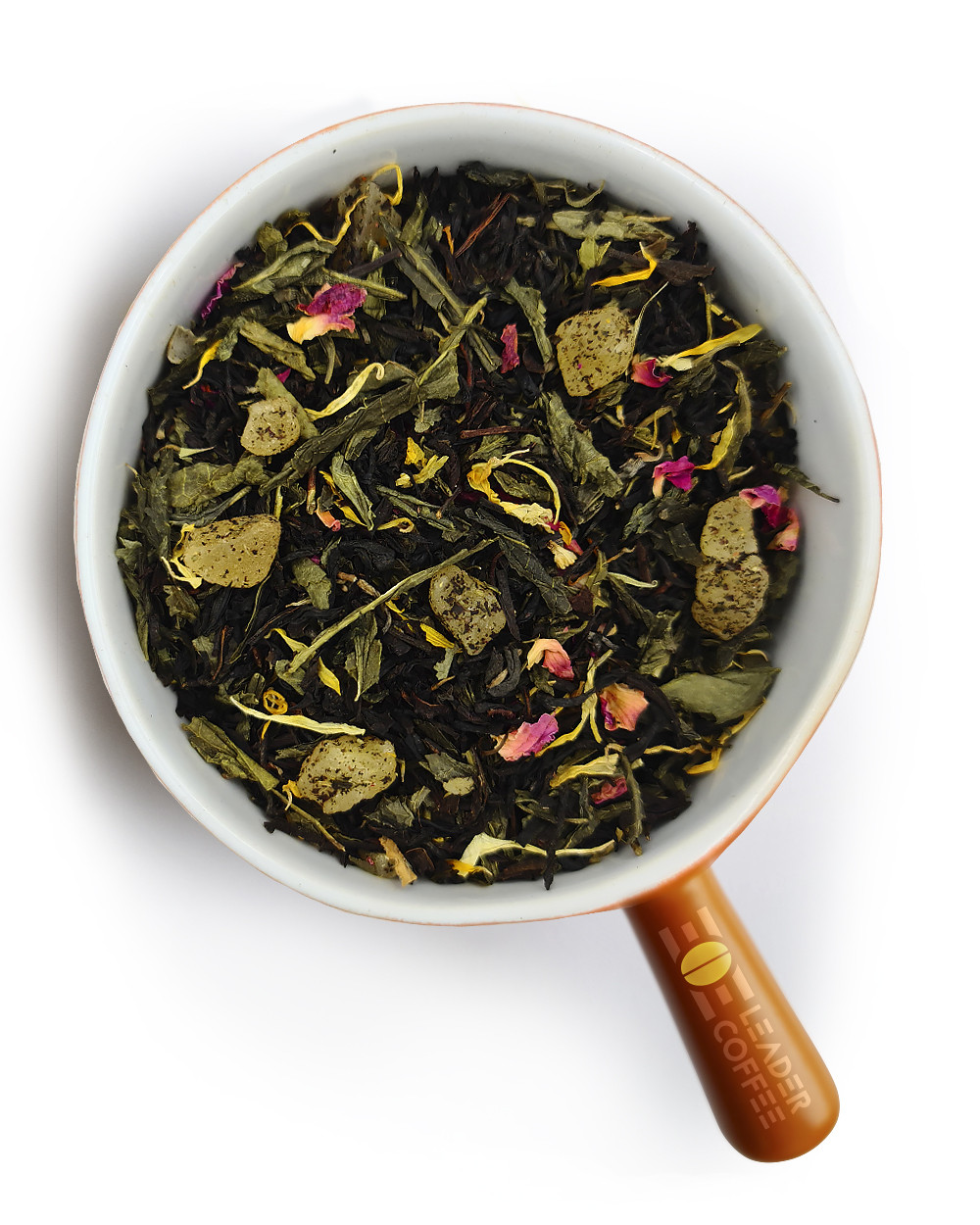 Чай зелений + чорний ароматизований "1001 ніч", 1кг