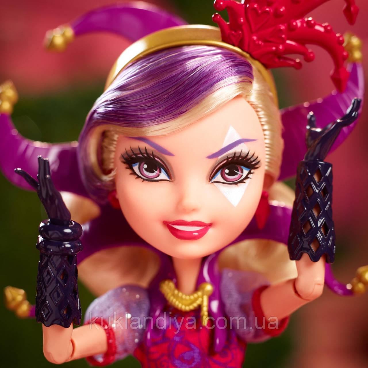 Кукла Ever After High Кортли Джестер - Way Too Wonderland Courtly Jester - фото 7 - id-p277920379