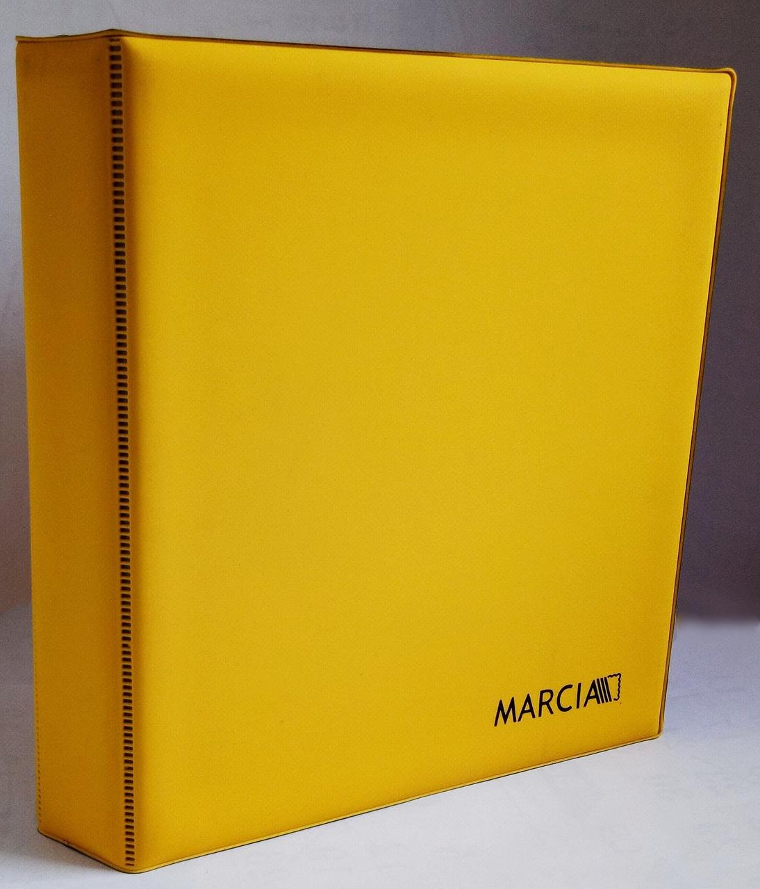 Універсальний альбом для монет "Marcia Lux" Жовтий колір 221 комірка
