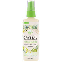 Crystal Body Deodorant, минеральный дезодорант-спрей, с запахом ванили и жасмина,118 мл