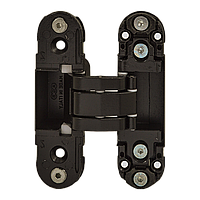 Дверная скрытая петля ( врезная ) AGB Eclipse 2.0 93 Чёрный матовый