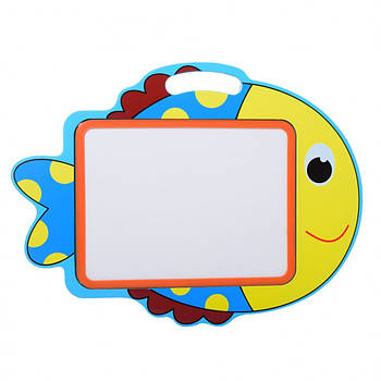 Дерев'яна іграшка Дощечка MD 2085 магнітна (Рибка)