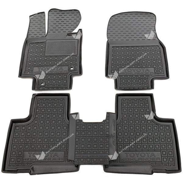 Килимки в салон TOYOTA Highlander (2020-) (Avto-Gumm)