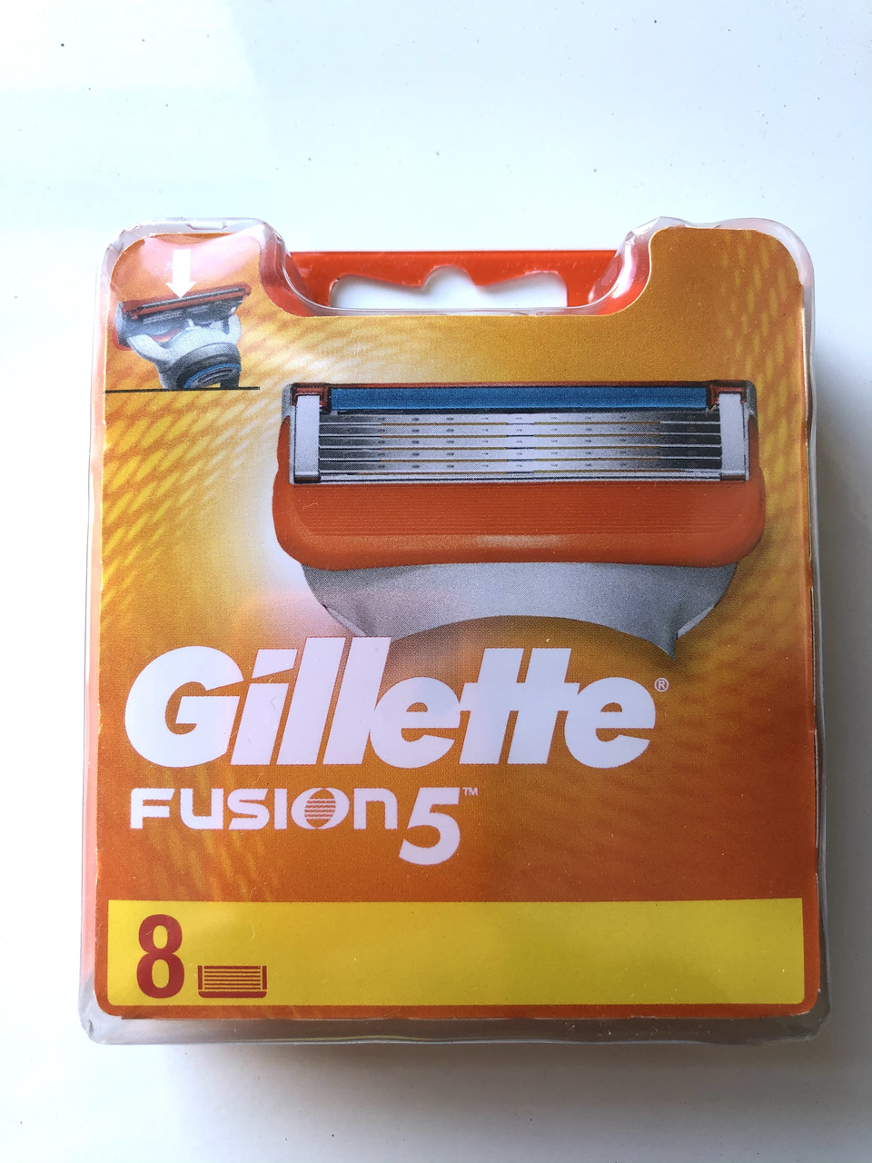 Леза Gillette Fusion 5 (8шт) ОРИГІНАЛ!!!