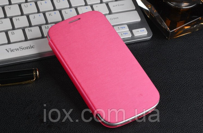 Рожевий чохол-книжка Samsung Galaxy S3 i9300