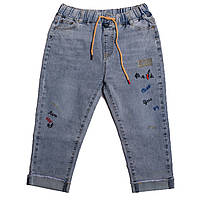Капри джинсовые Ласточка A1066-3-1 30. Размер 50.