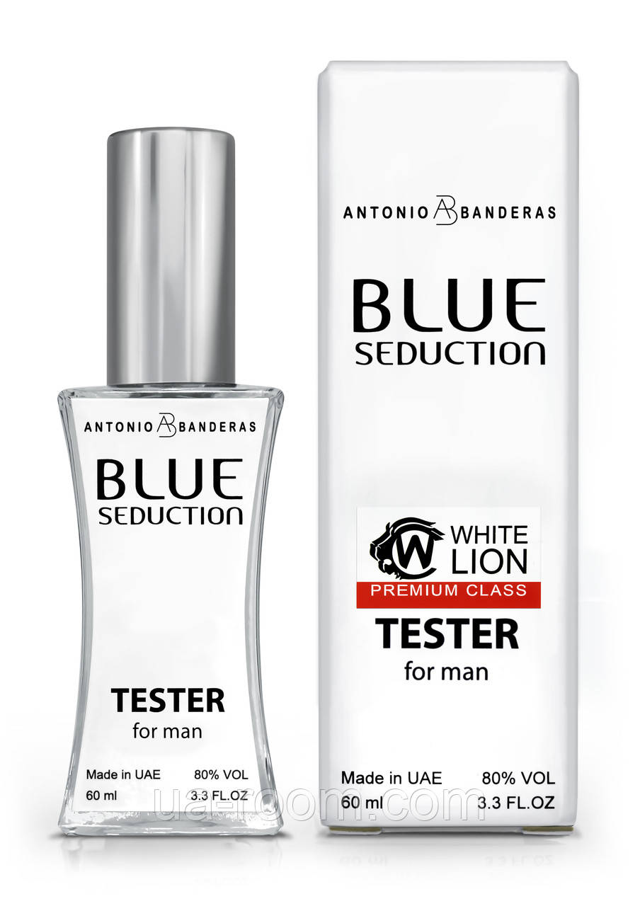 Тестер  Premium Class чоловічий Antonio Banderas Blue Seduction for Men, 60 мл