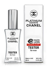 Тестер Premium Class чоловічий Chanel Egoiste Platinum, 60 мл