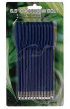 Стріли для пістолетного арбалета Man Kung MK-PL-BL, пластик, 12 шт / уп, колір синій