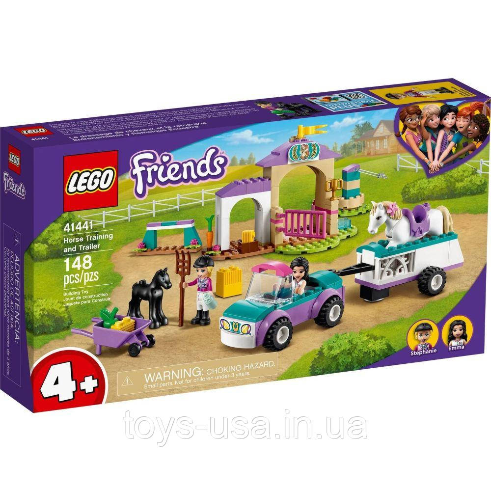 Лего Lego Friends Тренування коня та причіп для перевезення 41441, фото 1