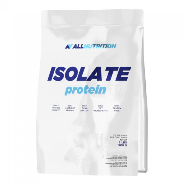 Сироватковий протеїн ізолят AllNutrition Isolate Protein 908 g Ваніль