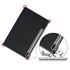 Чохол Smart Cover для Samsung Galaxy Tab S7 Plus 12.4 T970 / T975 (Wake / Sleep) Black, фото 7