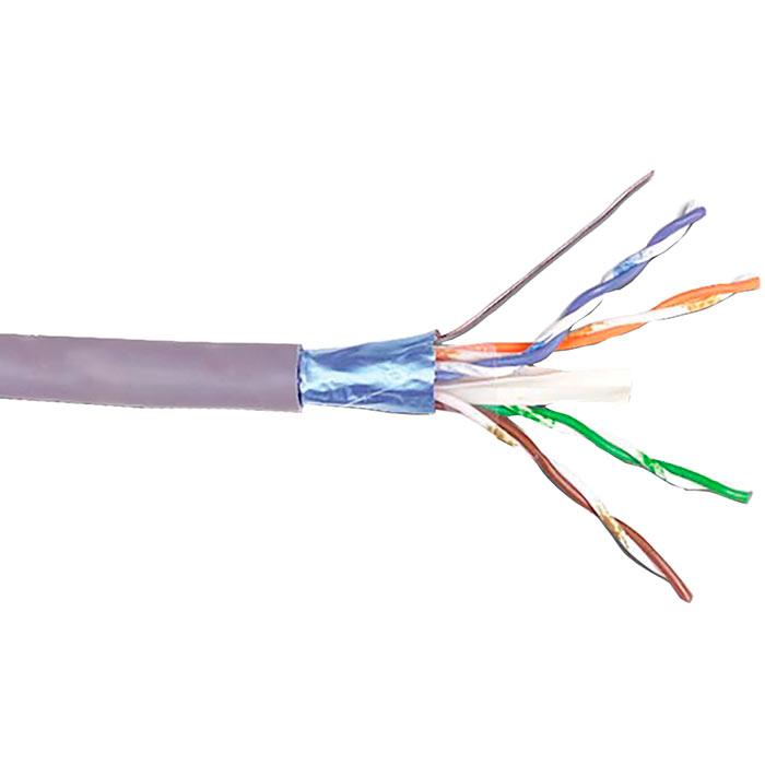 Кабель SFTP кат.6, LSZH, 4 пари, 24AWG, 305м, фіолетовий