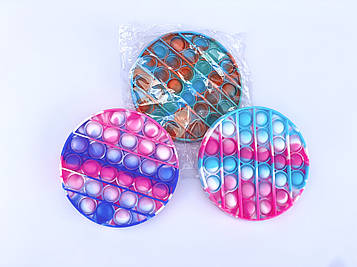 Pop It Поп іт Пупырка ЯКІСНА іграшка з бульбашками антистрес коло