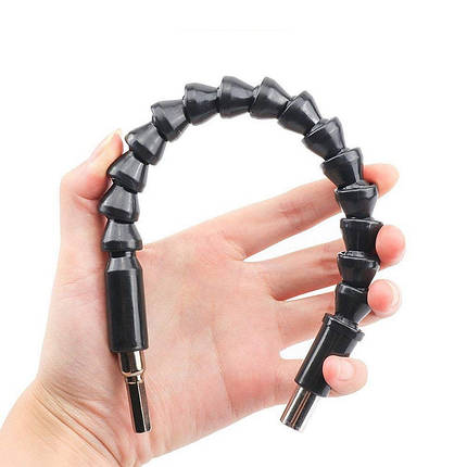 Подовжувач гнучкий для викрутки і дрилі Snake Bit TOOL 7167, чорний, фото 2