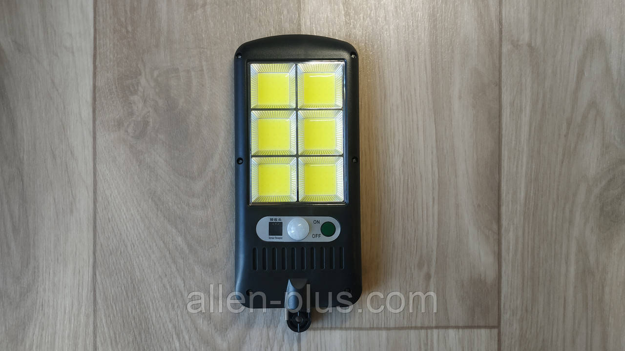 Ліхтар-світильник Solar Induction Street Lamp WD455/JY-150, датчики руху та освітленості, пульт