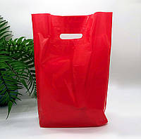 Пакет банан красный 300*400 мм, печать на пакетах , друк на пакетах , пакет банан ! кратно 100