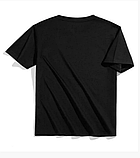 Чоловіча Футболка LEVI'S чорна червоне лого Трикотажна Бавовняна Ливайс принт Левіс короткий рукав Левайс, фото 5