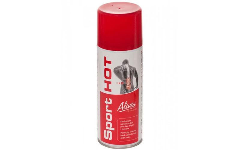 Розігріває м'язи спрей Alivio 400ml UR AC-006 SPORT HOT