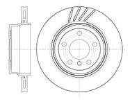 Диск тормозной на BMW