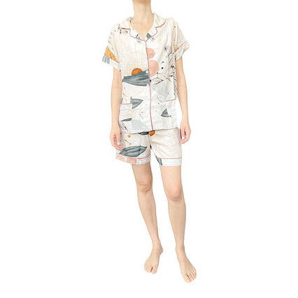 Жіноча піжама з шортами бавовняна Морський бриз JULY'S SONG