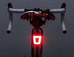 Задній велосипедний ліхтар габарит Rockbros на usb