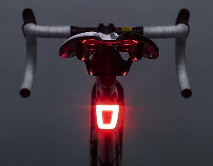 Задній велосипедний ліхтар габарит Rockbros на usb