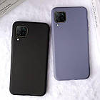 Чехол Silicone Case full для Samsung Galaxy M12 (M127) Black, фото 2