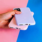 Чехол Silicone Case full для Samsung Galaxy M12 (M127) Black, фото 4