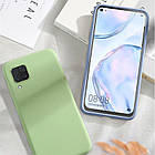 Чехол Silicone Case full для Samsung Galaxy M12 (M127) Black, фото 5