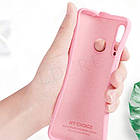 Чехол Silicone Case full для Samsung Galaxy M12 (M127) Pink, фото 4