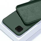 Чехол Silicone Case full для Samsung Galaxy M12 (M127) Navy Blue, фото 5