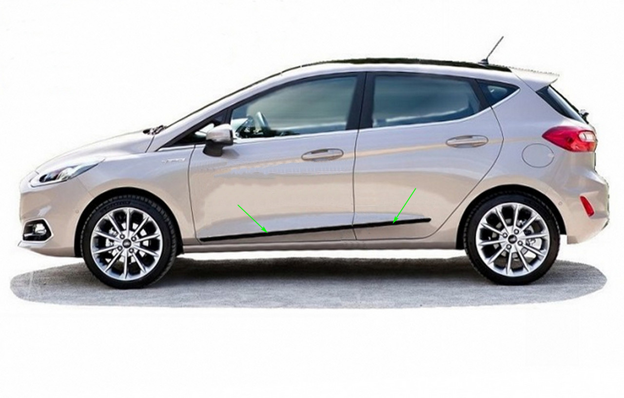 Молдинги на двері для Ford Fiesta 5dr 2017+