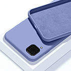 Чехол Silicone Case full для Samsung Galaxy M12 (M127) Grape, фото 4