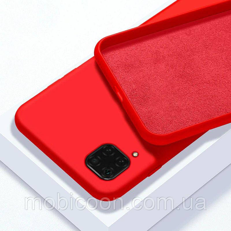 Чехол Silicone Case full для Samsung Galaxy M12 (M127) Red, фото 1