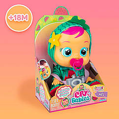 Лялька, інтерактивний пупс плакса Тутті Фрутті Мел Cry Babies Tutti Frutti Mel IMC Toys