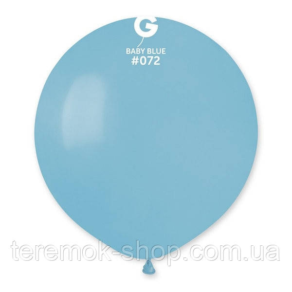 Повітряна куля сюрприз блакитний пастель 48 см 19" Gemar