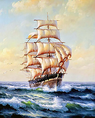 Вітрильники, фрегати і кораблі