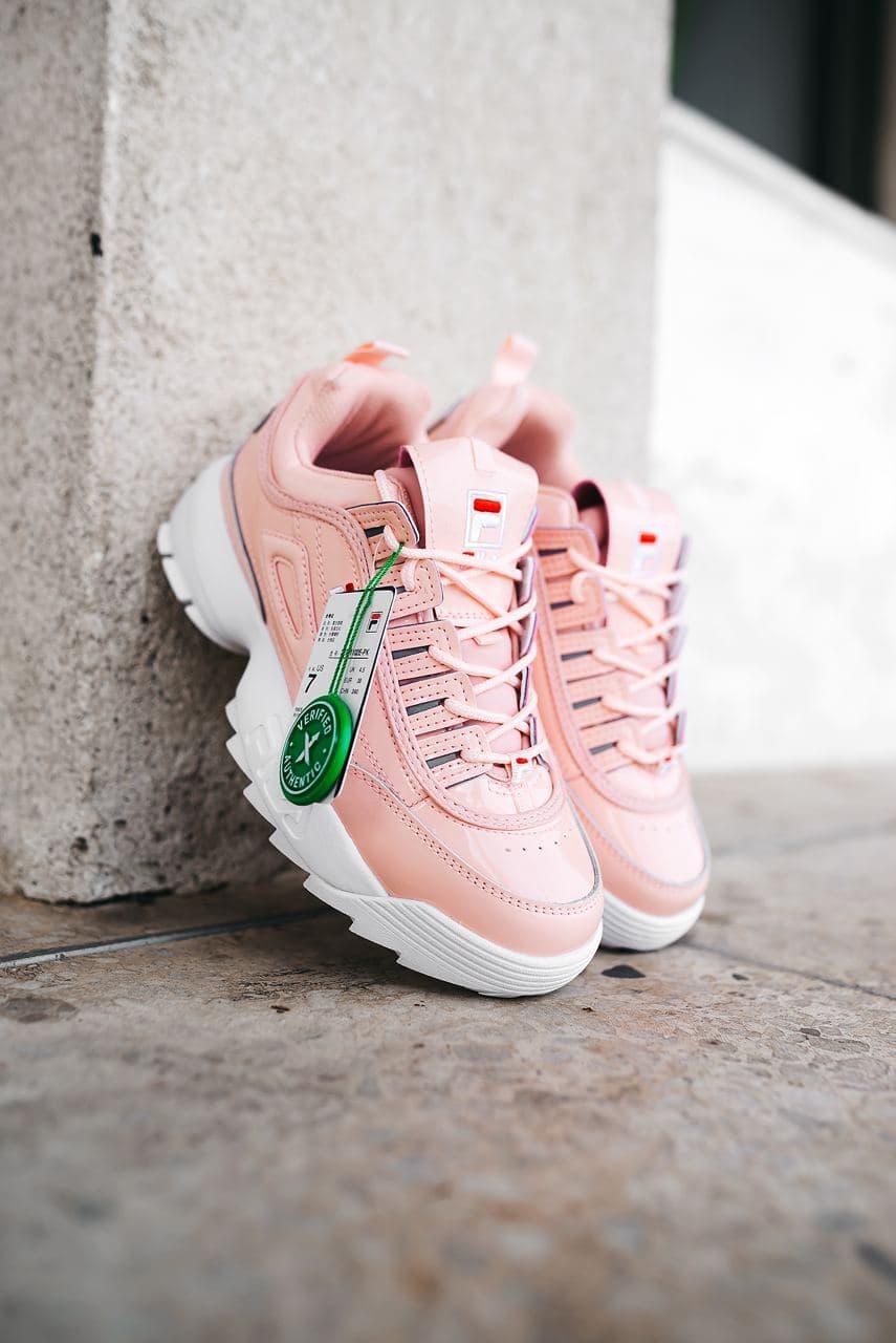 Жіночі Кросівки Fila Disruptor 2 White Pink 36-37-38-39-40