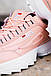 Жіночі Кросівки Fila Disruptor 2 White Pink 36-37-38-39-40, фото 6