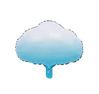 Шар голубая тучка фольгированная фигура Облачко 51х52 см Китай