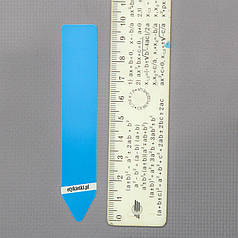 Табличка для маркування рослин 1.8x10 см, блакитна упаковка 100 шт