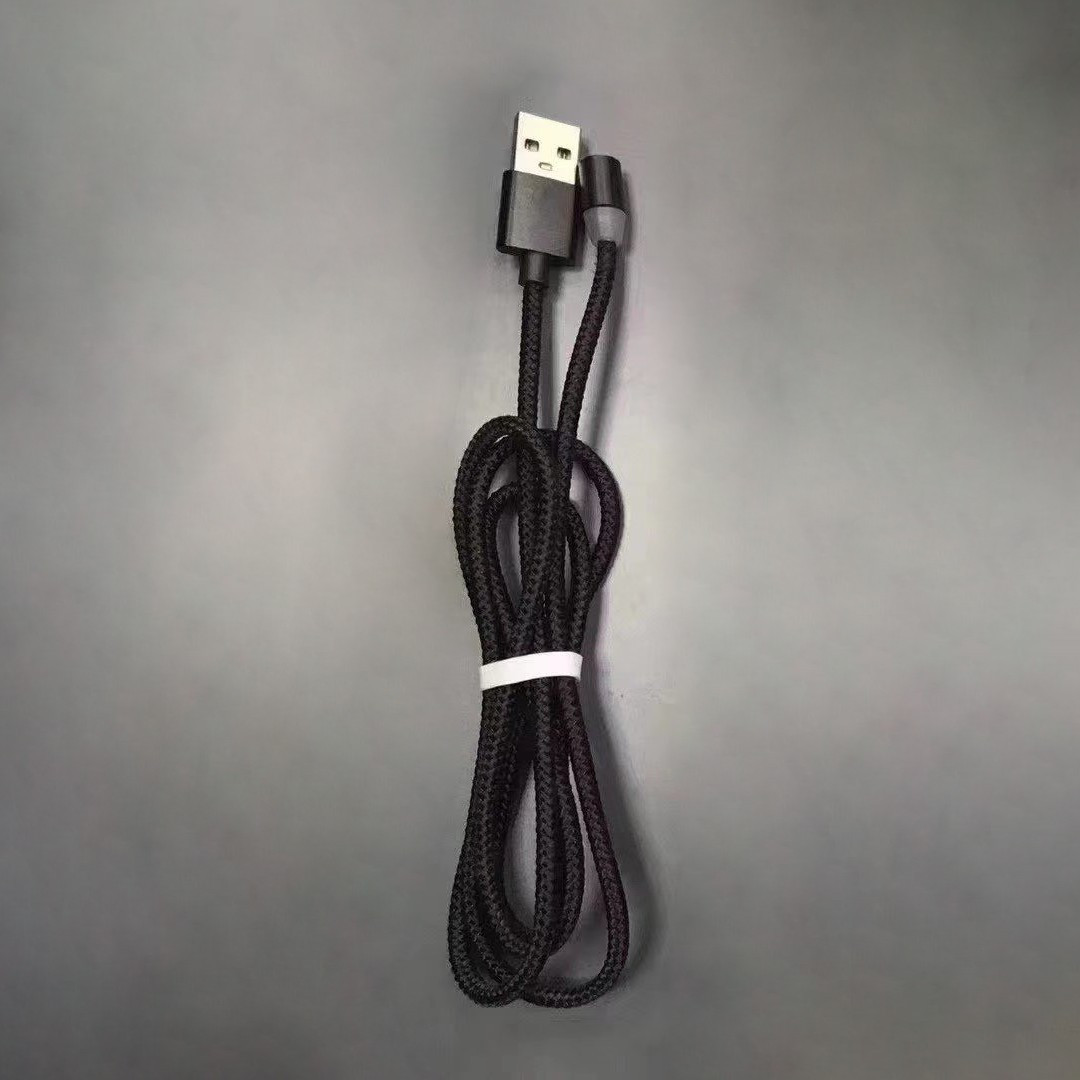 Кабель для зарядки з магнітним роз'ємом 3в1 Type-C, Micro-Usb і під iPhone з нейлоновою опліткою довжиною 2 м