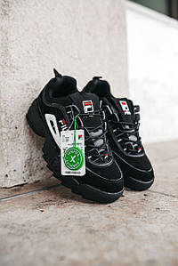 Жіночі Кросівки Fila Disruptor 2 Black 38-40