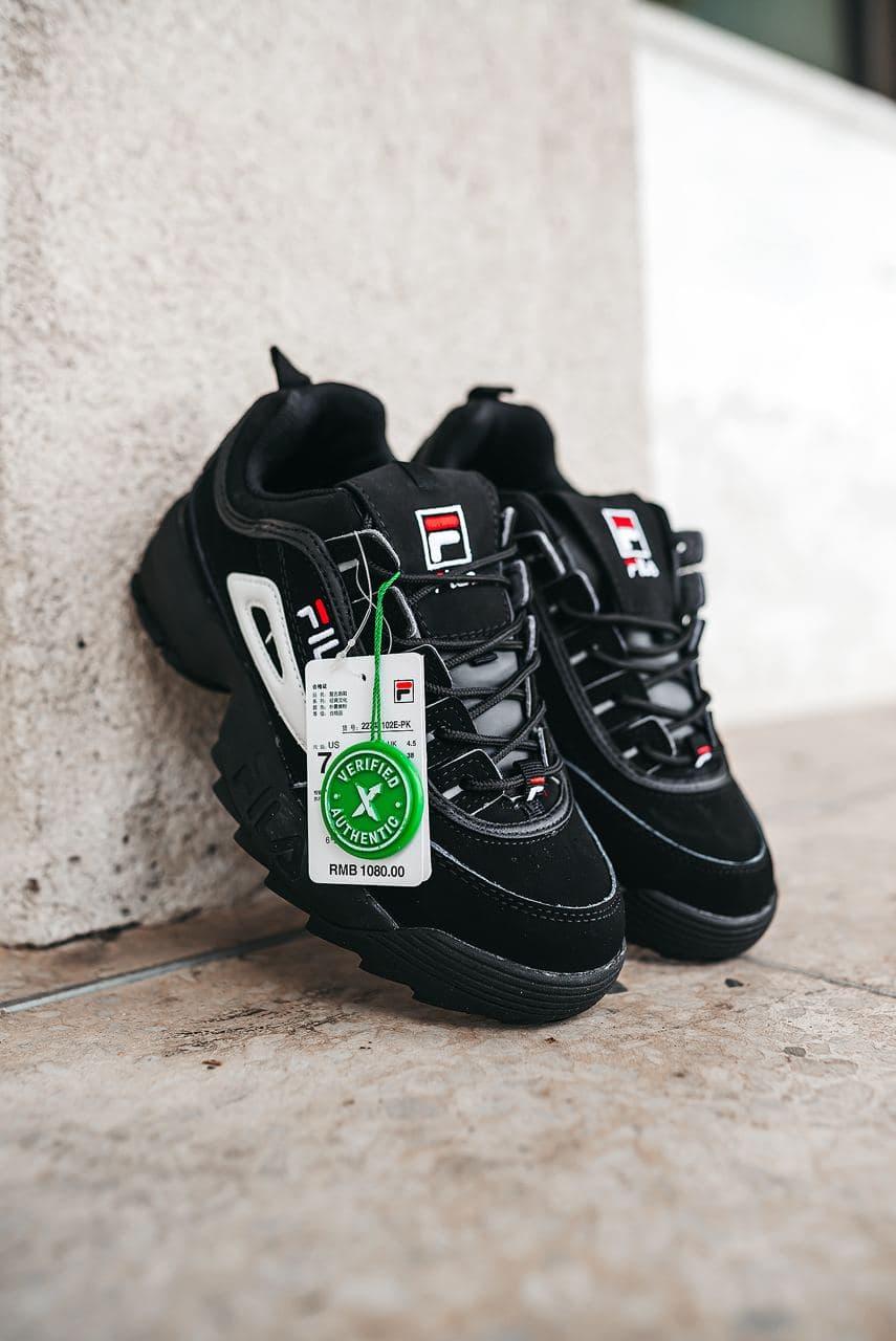 Жіночі Кросівки Fila Disruptor 2 Black 38-40