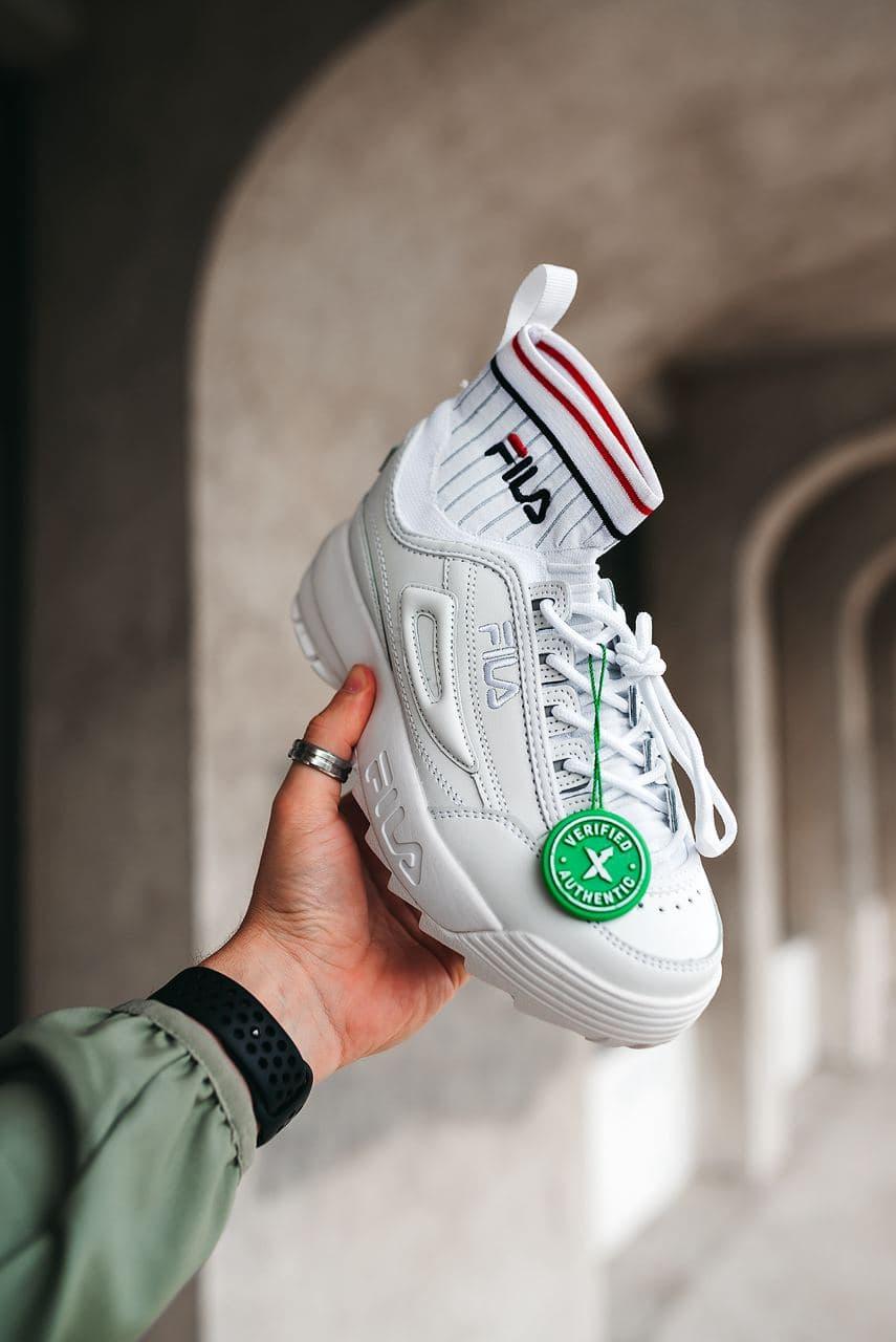 Fila disruptor 2 deals with socks